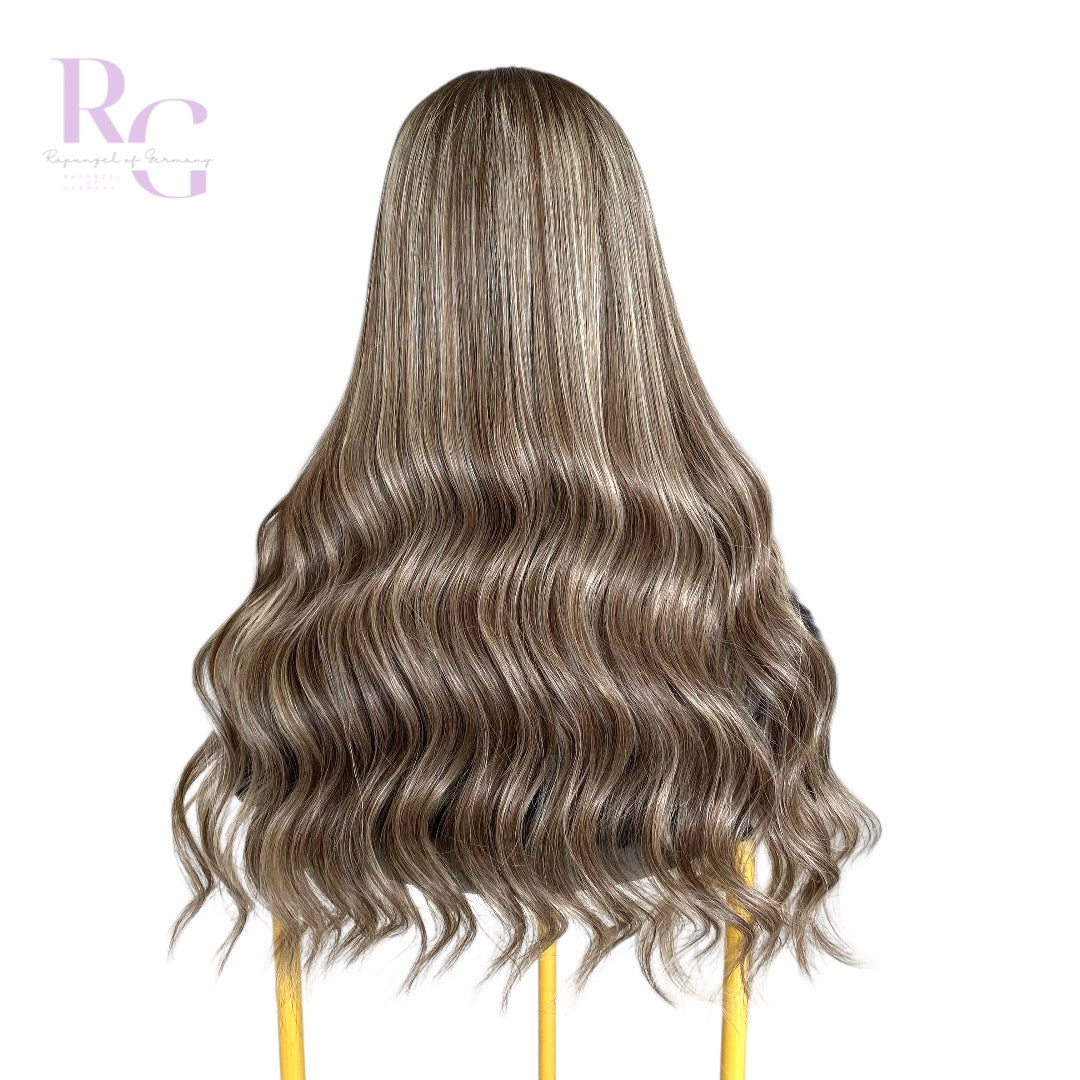 Rachel / Essentials Collection / Echthaarperücke mit Lace Top in Balayage