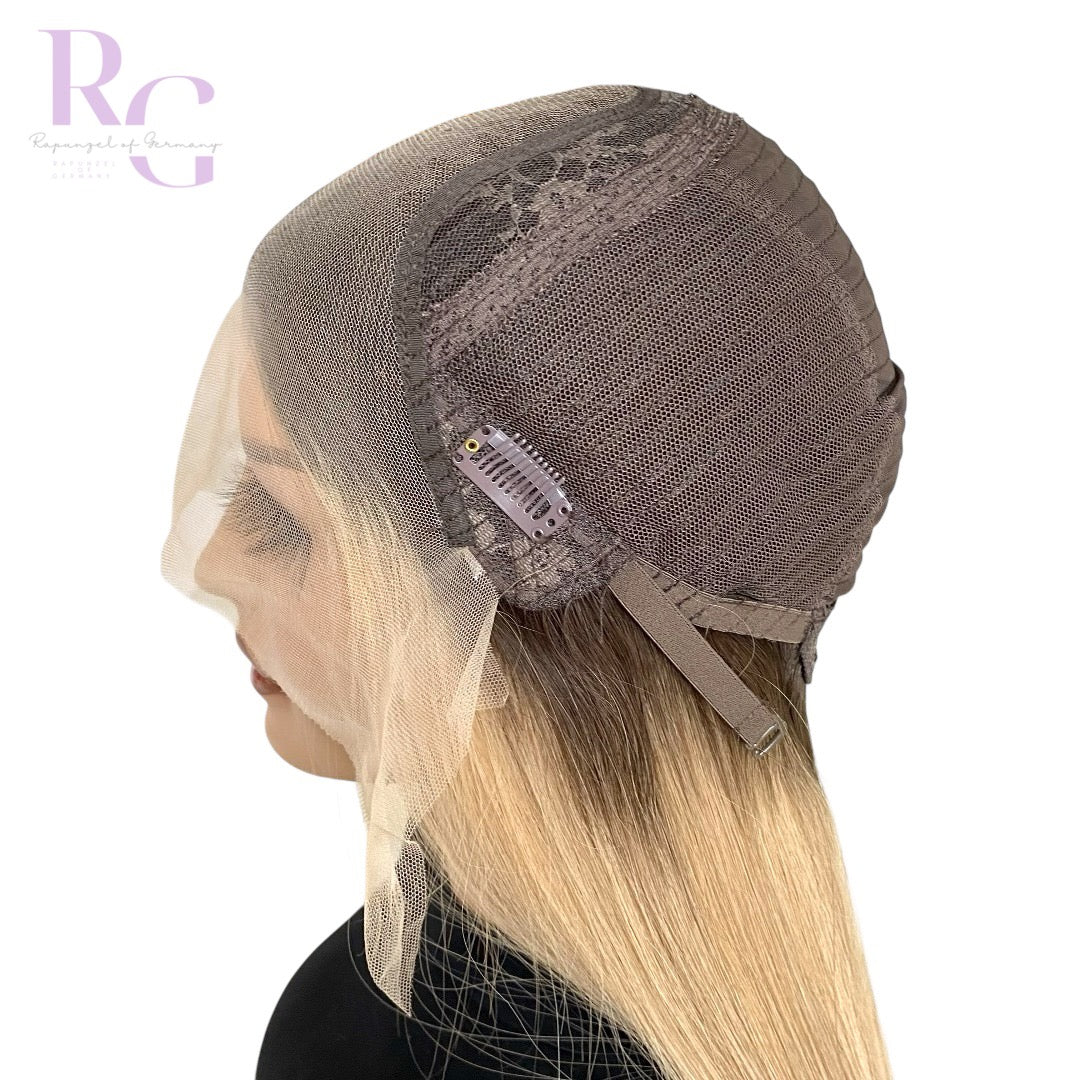 Rachel / Essentials Collection / Echthaarperücke mit Lace Top in Balayage
