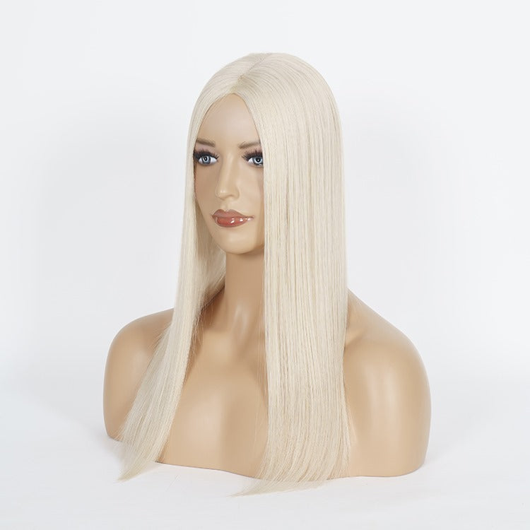 Leyla / Essentials Collection / Silktopper Echthaar in Platinblond