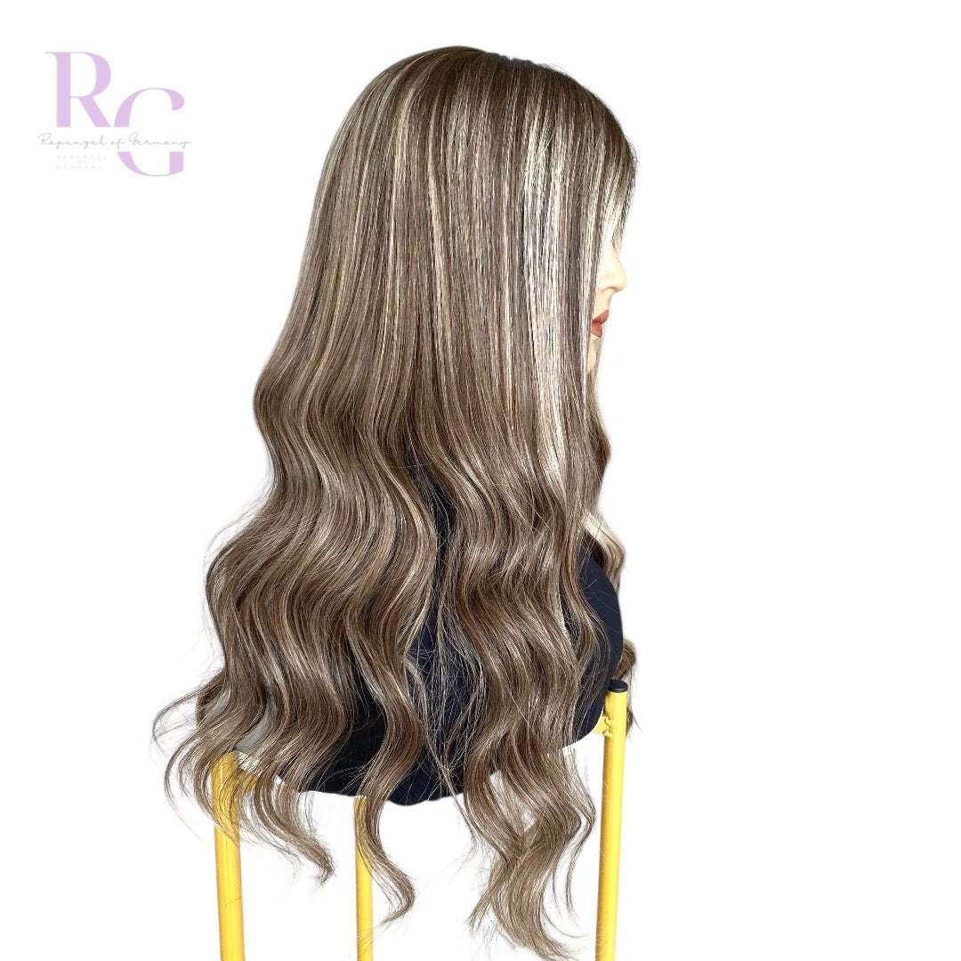 Rachel / Essentials Collection / Echthaarperücke mit Lace Top in Balayage