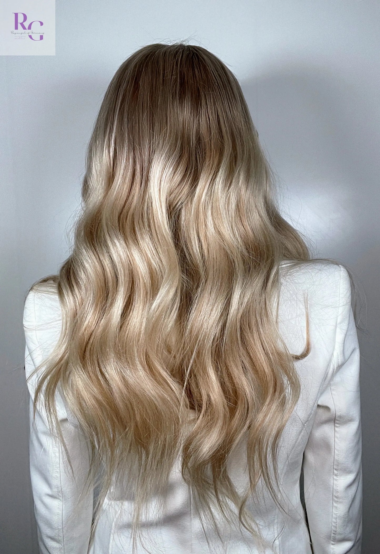 Charlotte-Alexa / Silktop Perücke mit HD Lace / Europäisches Haar / 60 cm / sofort lieferbar Rapunzel of Germany