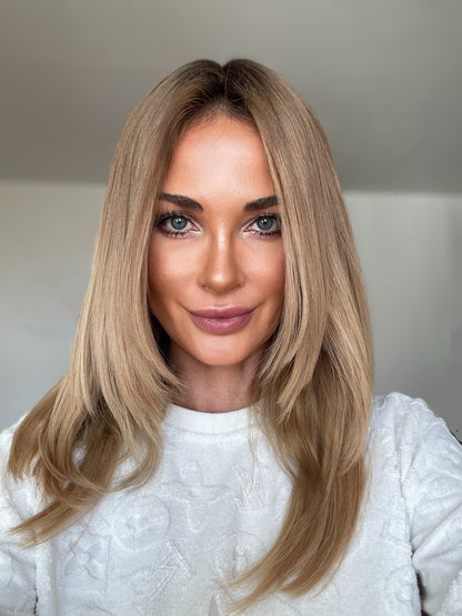 Julia / Essentials Collection / Silktopper Echthaar in Blond