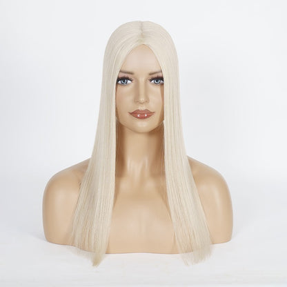 Leyla / Essentials Collection / Silktopper Echthaar in Platinblond