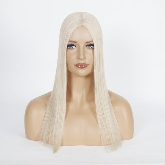 Leyla / Essentials Collection / Silktopper Echthaar in Platinblond