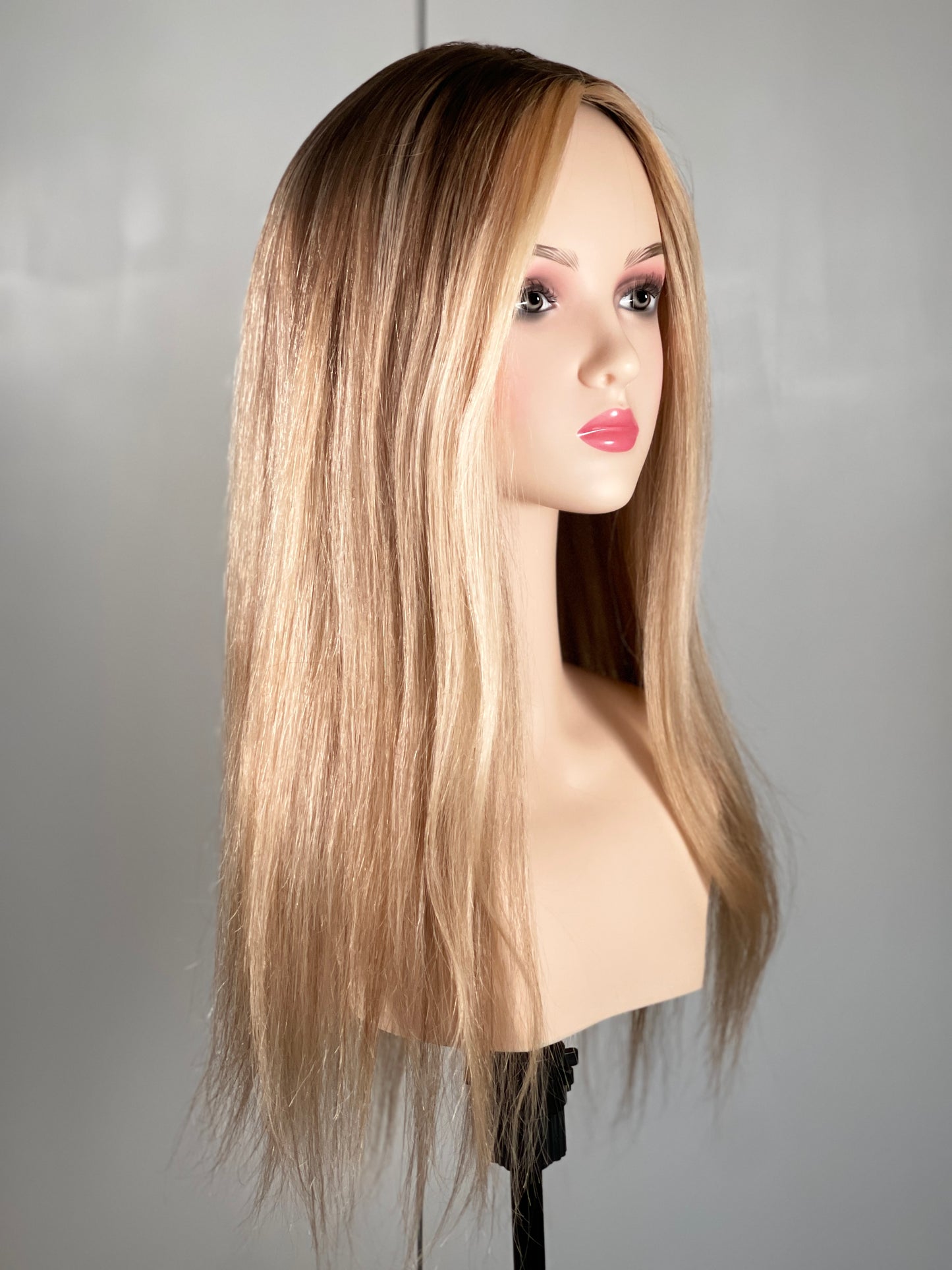 Emilia / Luxury Collection / Silktopper Premium Echthaar in Balayage