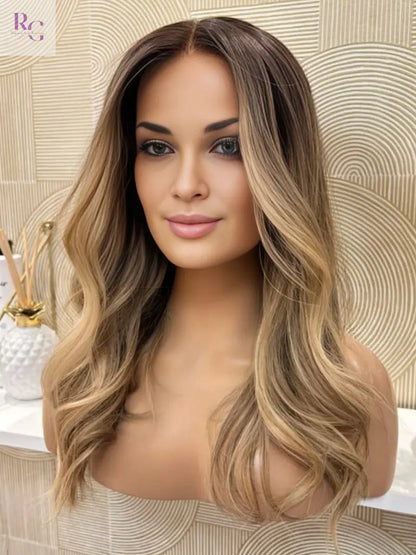 Alexa /  maßgeschneiderte Silktop Perücke mit HD Lace / Europäisches Haar Rapunzel of Germany
