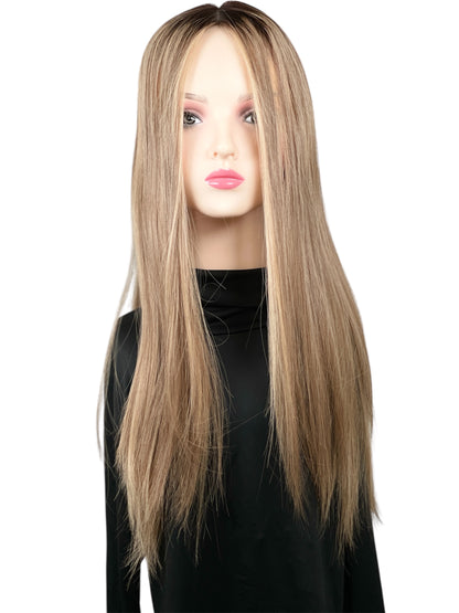 Emilia / Luxury Collection / Silktopper Premium Echthaar in Balayage