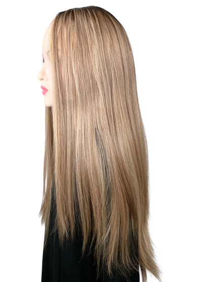 Emilia / Luxury Collection / Silktopper Premium Echthaar in Balayage