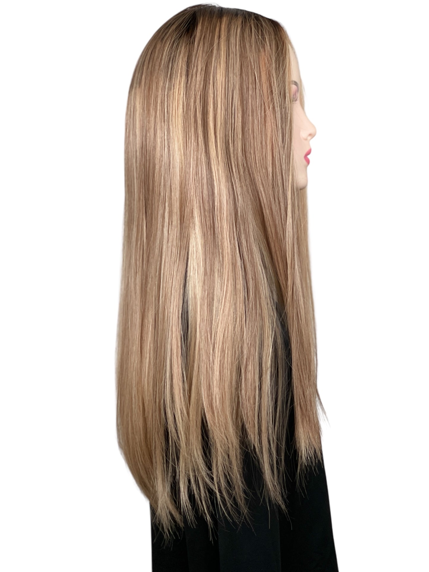 Emilia / Luxury Collection / Silktopper Premium Echthaar in Balayage