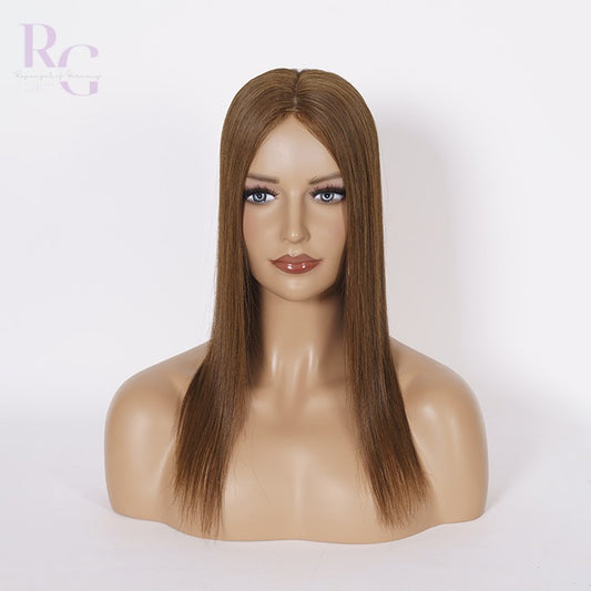 Isabella / Essentials Collection / Silktopper Echthaar in Haselnussbraun