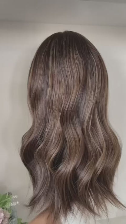 Maßgeschneiderte Silk Lace Echthaarperücke / Luxury Collection / Europäisches Premiumhaar
