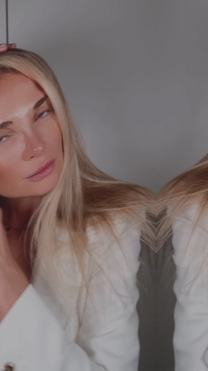 Emilia / Luxury Collection / Silktopper Premium Echthaar in Balayage